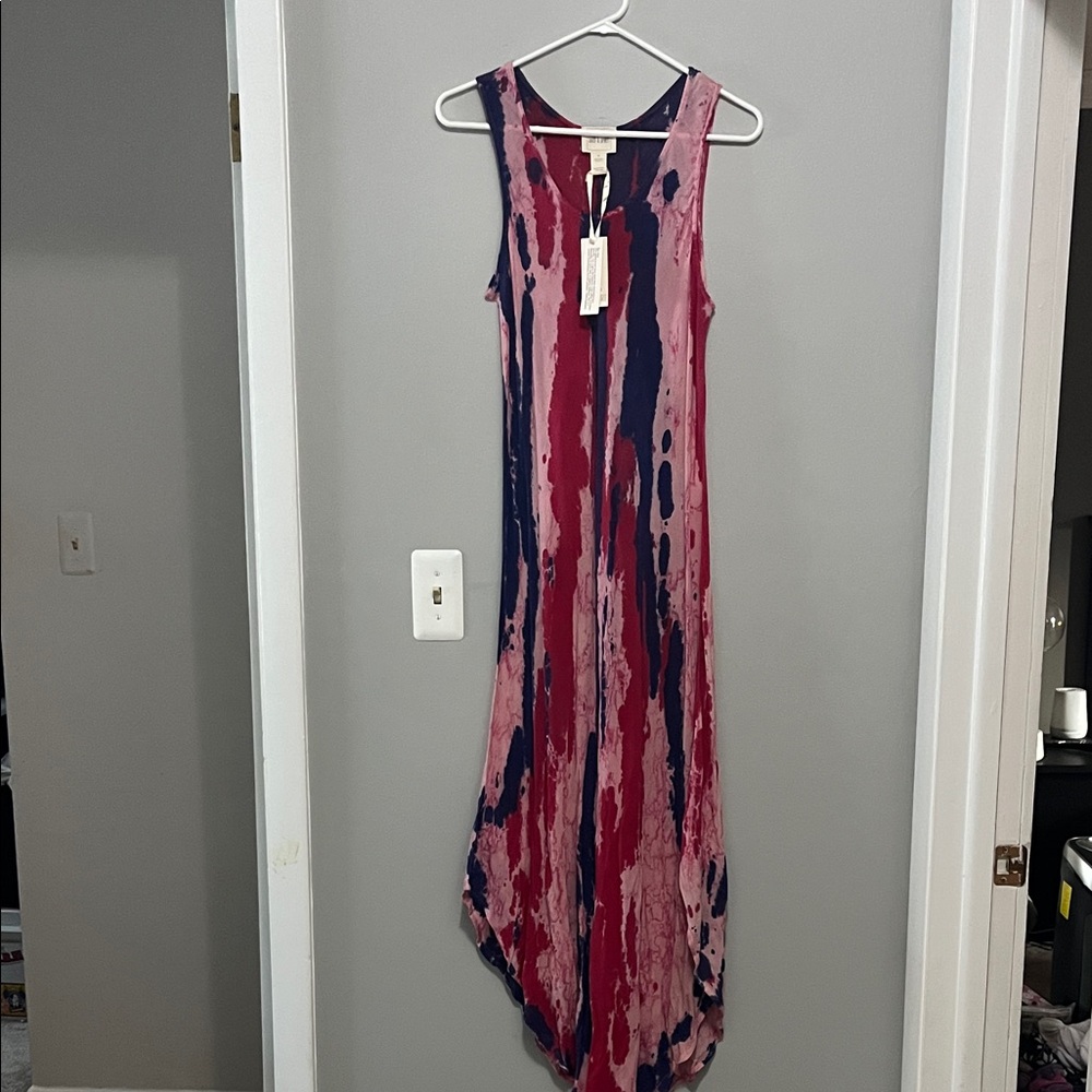 NWT Sand & Spirit Pink and Blue Dress